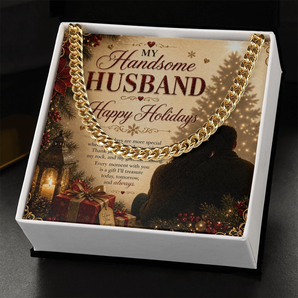 Romantic Holiday Warmth & Elegance For Hubby Gift Set