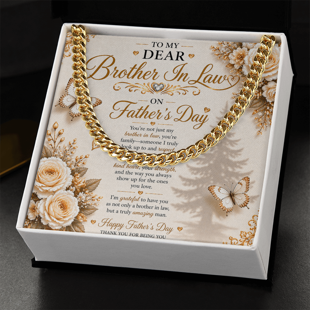 Elegant Father's Day Tribute For My Brother-In-Law Gift Set
