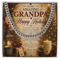 Warm & Spectacular Holidays Greeting For Grandpa Gift Set