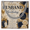 Elegant Birthday Card For My Hubby Gift Set