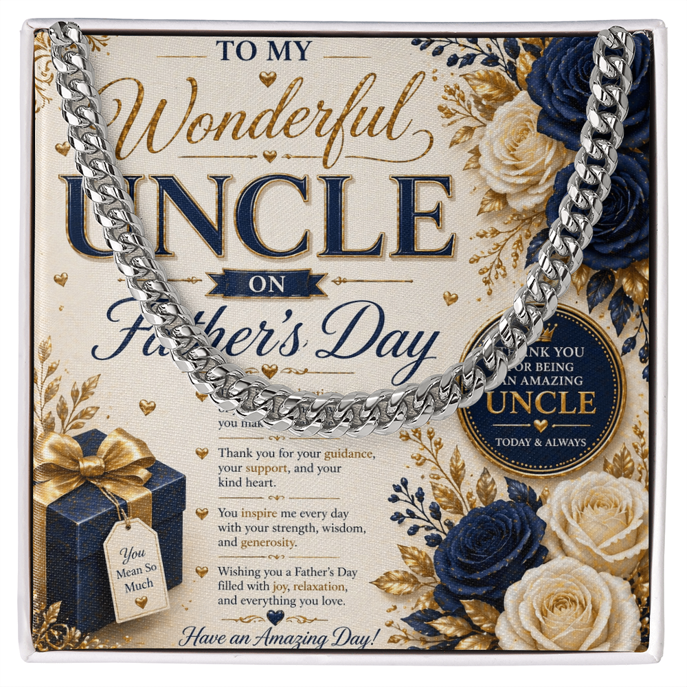 Happy Father's Day, Dear Uncle Card