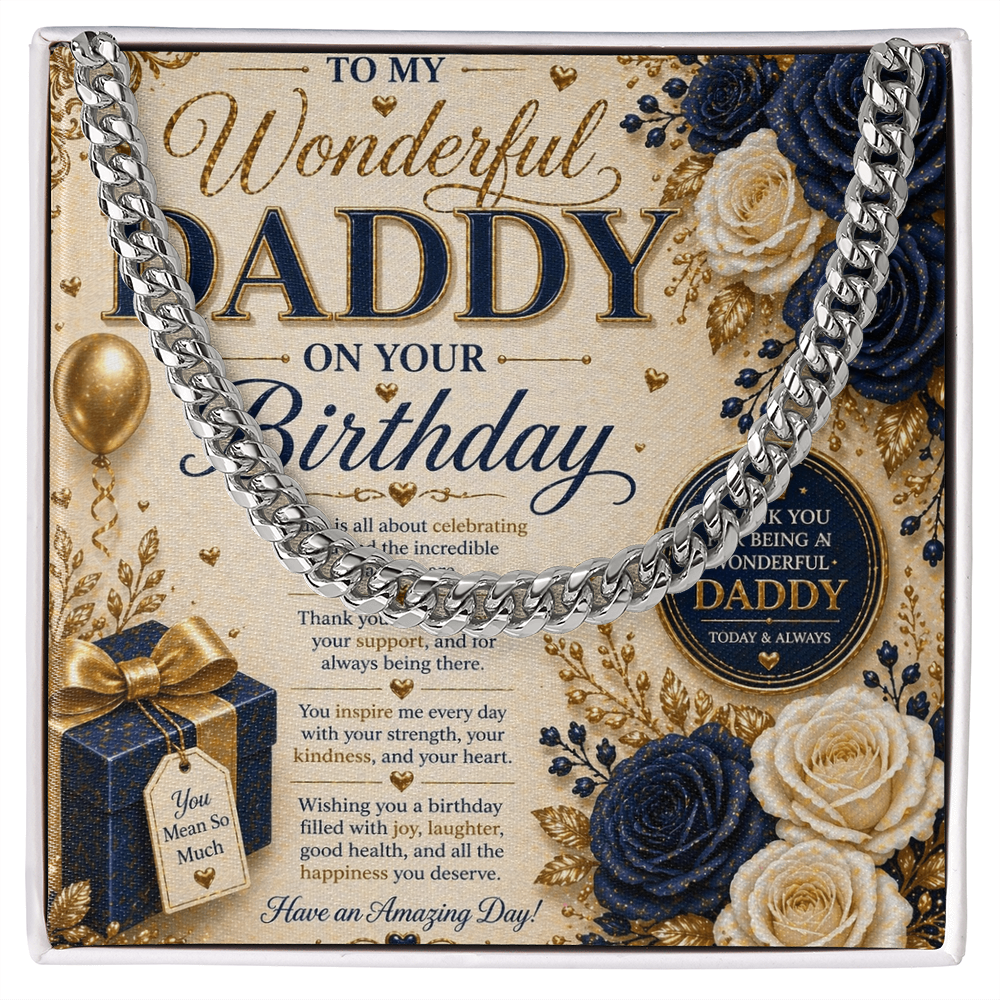 Luxurious Birthday card For Daddy Gift Set