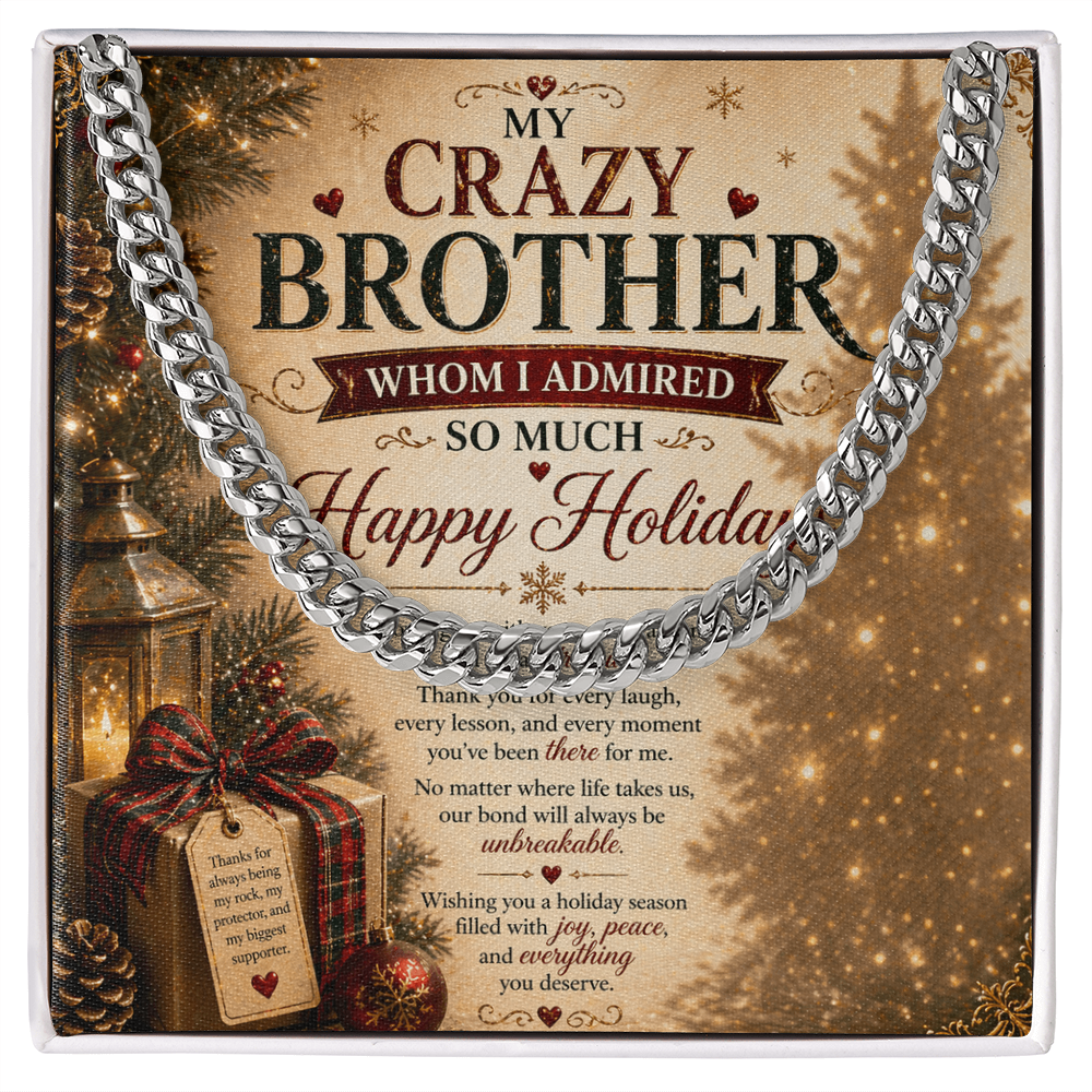 Warm Holiday Greeting For My Brother Gift Set
