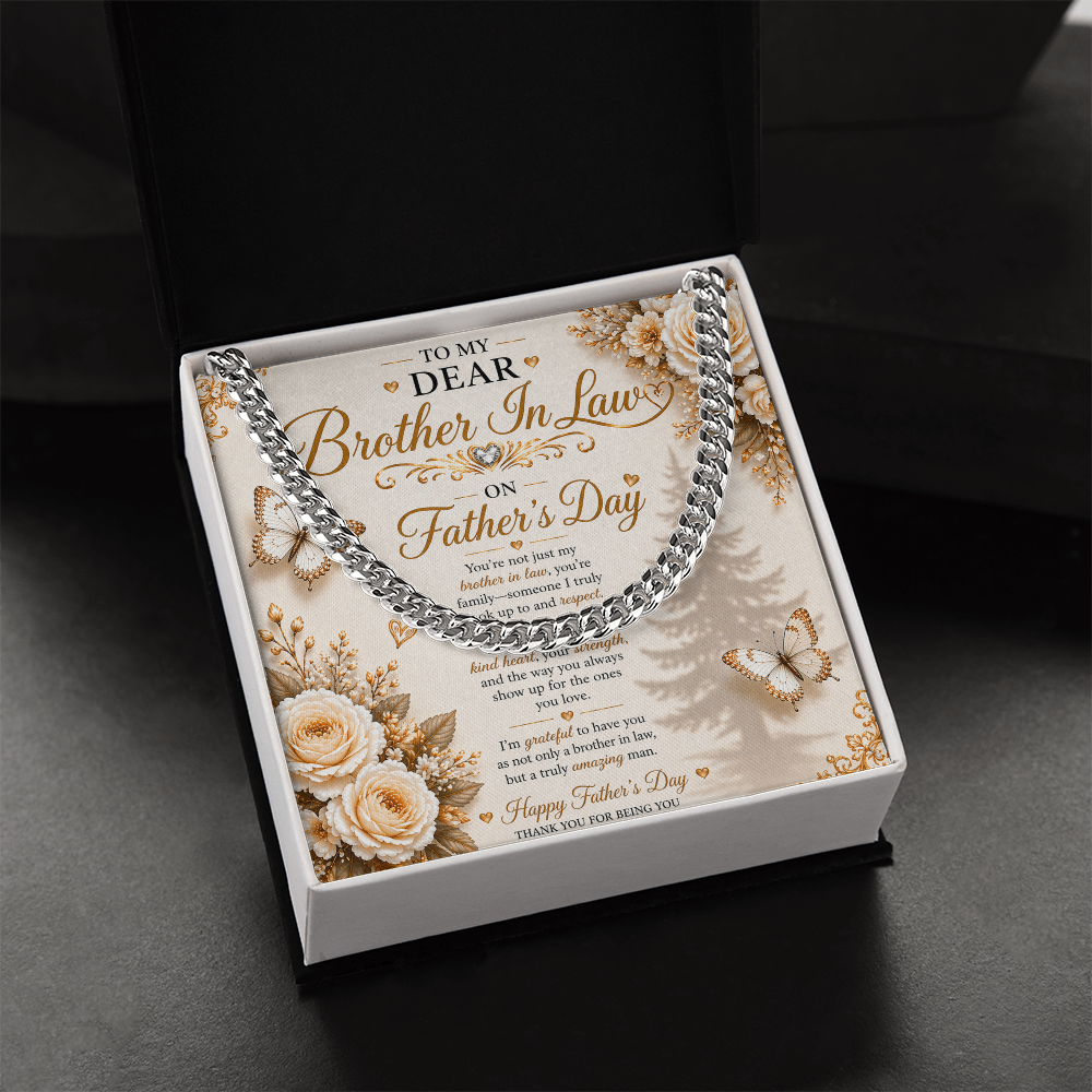 Elegant Father's Day Tribute For My Brother-In-Law Gift Set