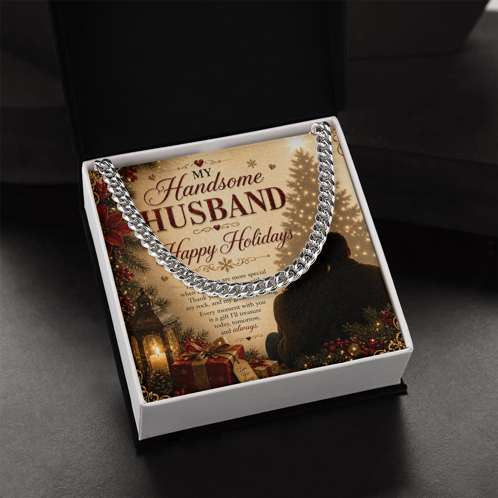 Romantic Holiday Warmth & Elegance For Hubby Gift Set