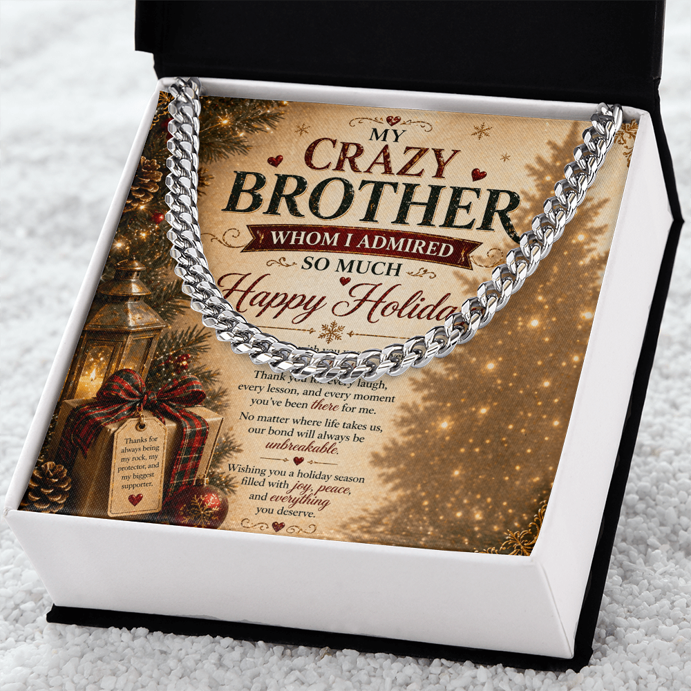 Warm Holiday Greeting For My Brother Gift Set