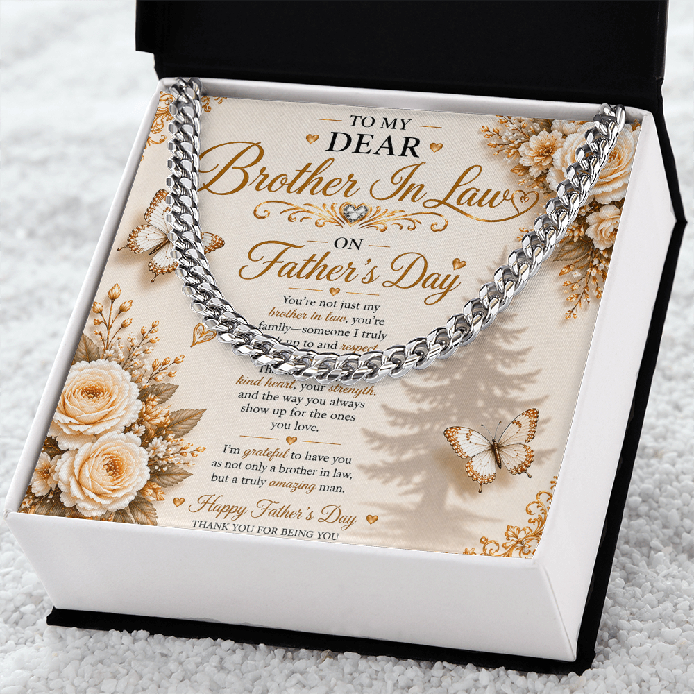 Elegant Father's Day Tribute For My Brother-In-Law Gift Set