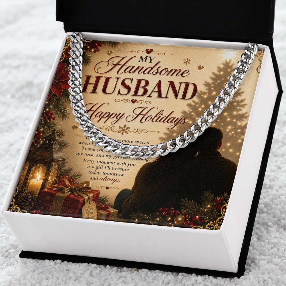 Romantic Holiday Warmth & Elegance For Hubby Gift Set