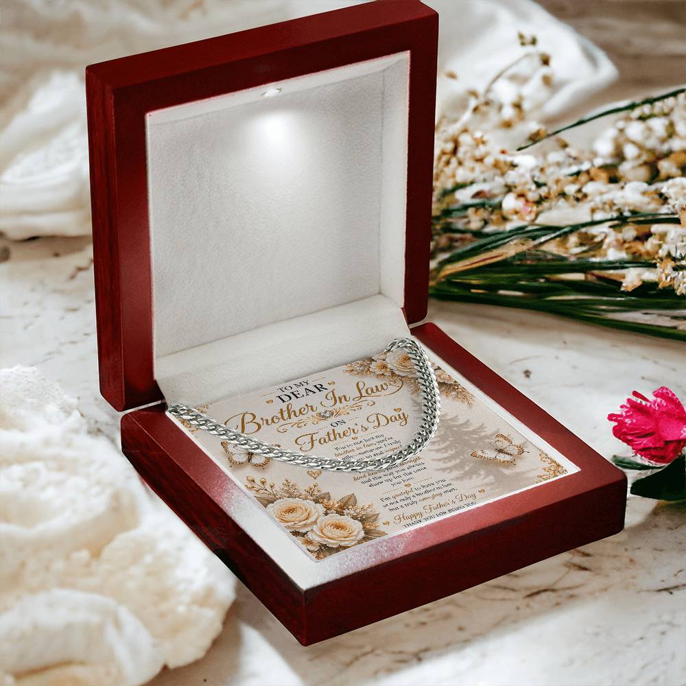 Elegant Father's Day Tribute For My Brother-In-Law Gift Set