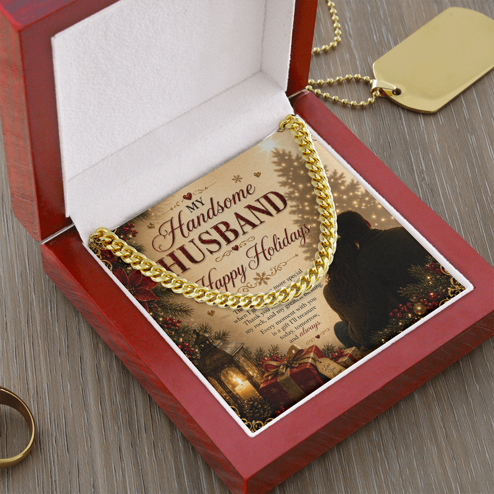 Romantic Holiday Warmth & Elegance For Hubby Gift Set