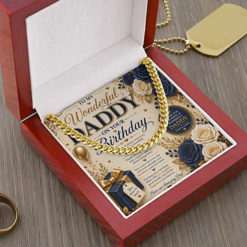 Luxurious Birthday card For Daddy Gift Set