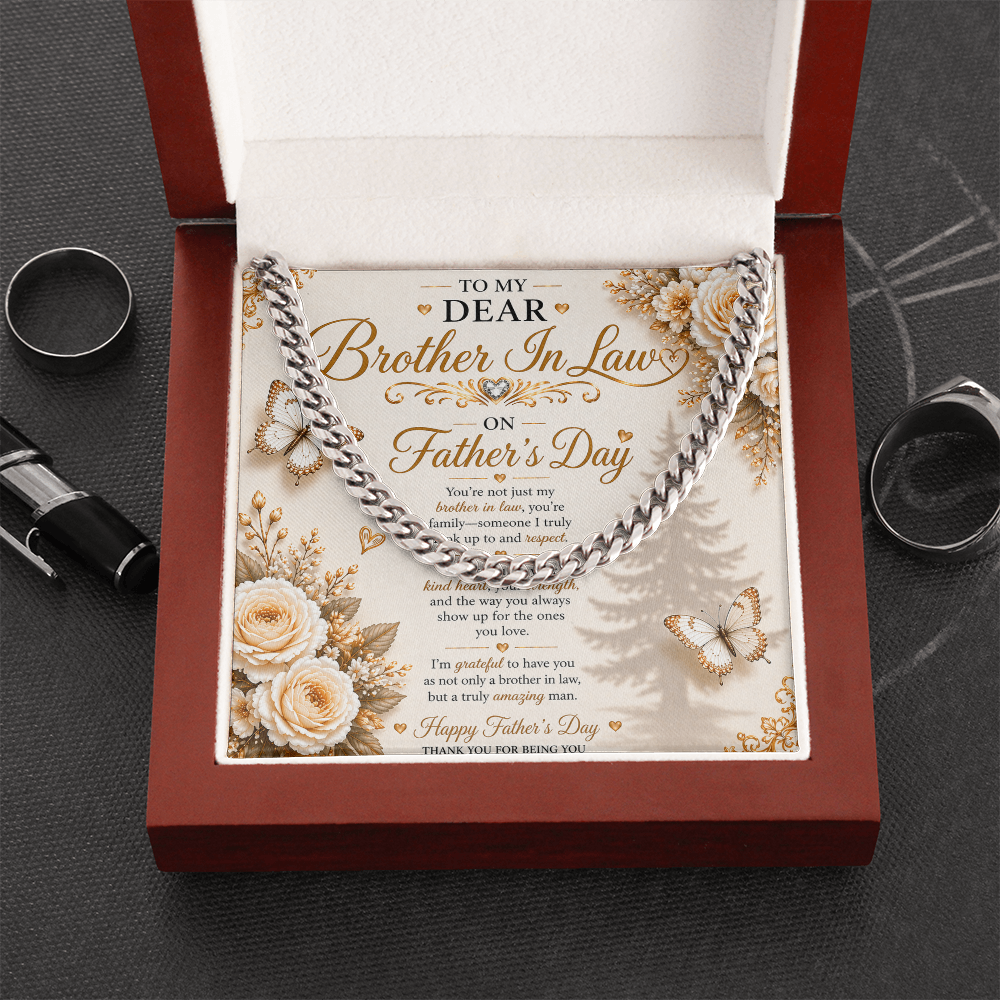 Elegant Father's Day Tribute For My Brother-In-Law Gift Set