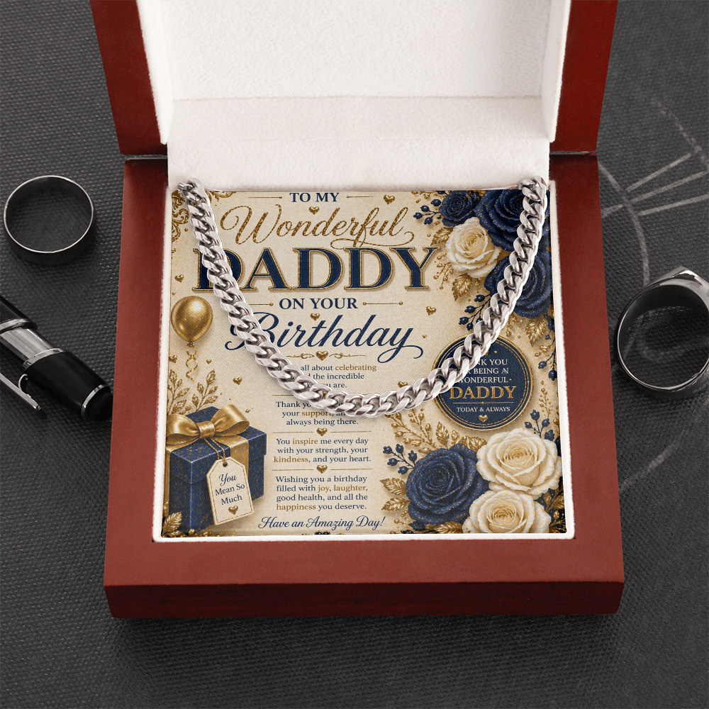 Luxurious Birthday card For Daddy Gift Set