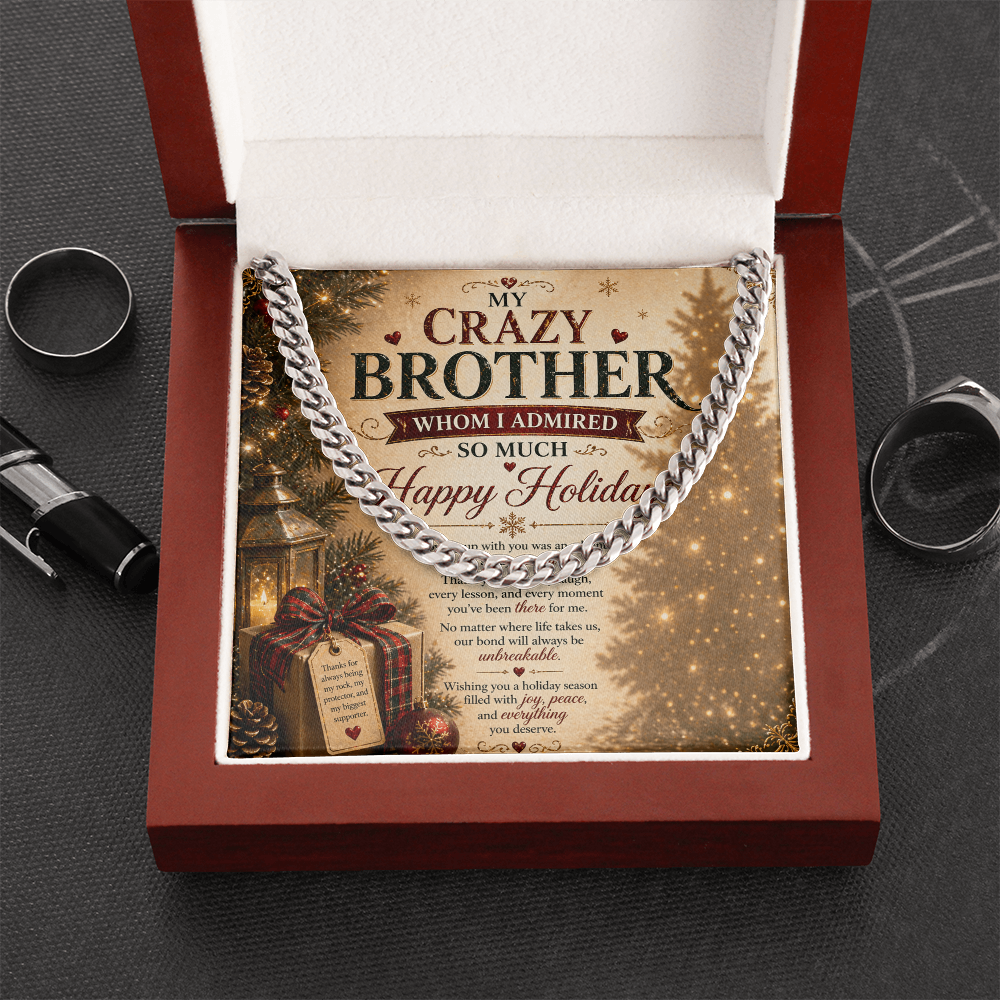 Warm Holiday Greeting For My Brother Gift Set