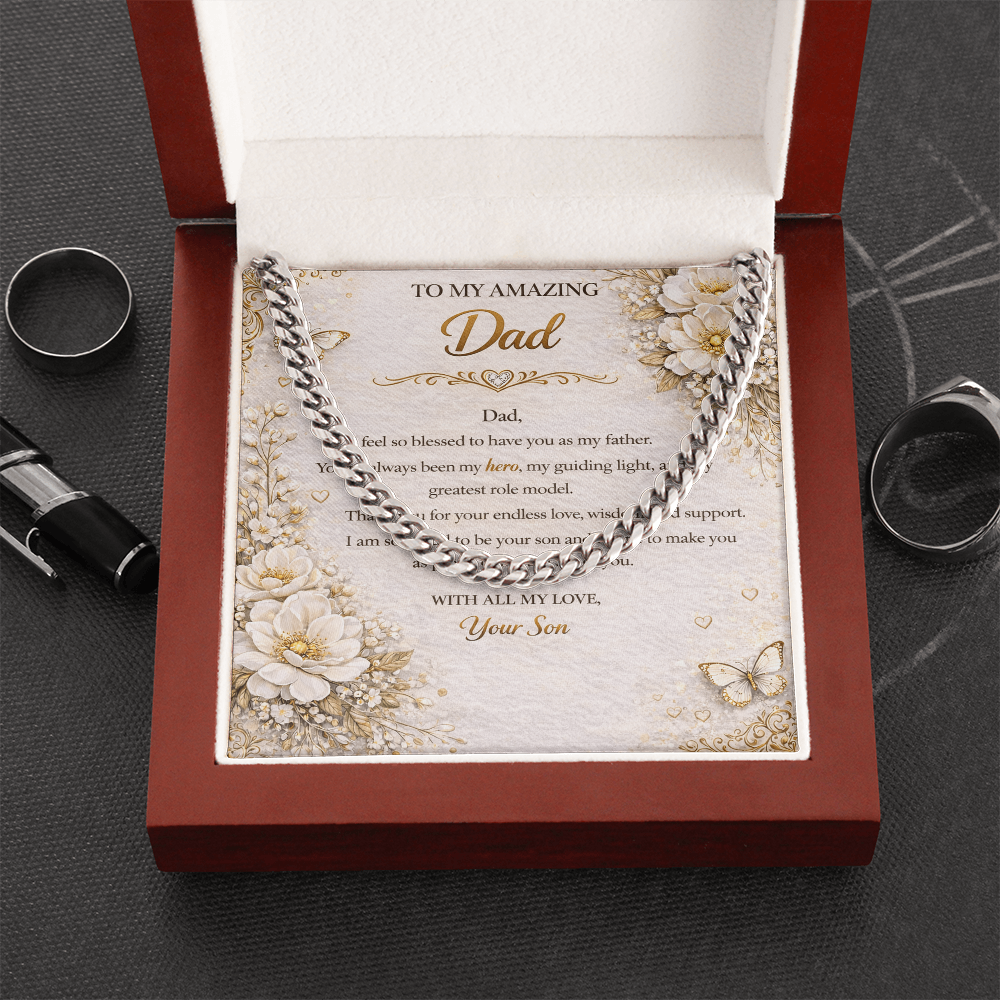 Forever in My Heart Necklace For Daddy