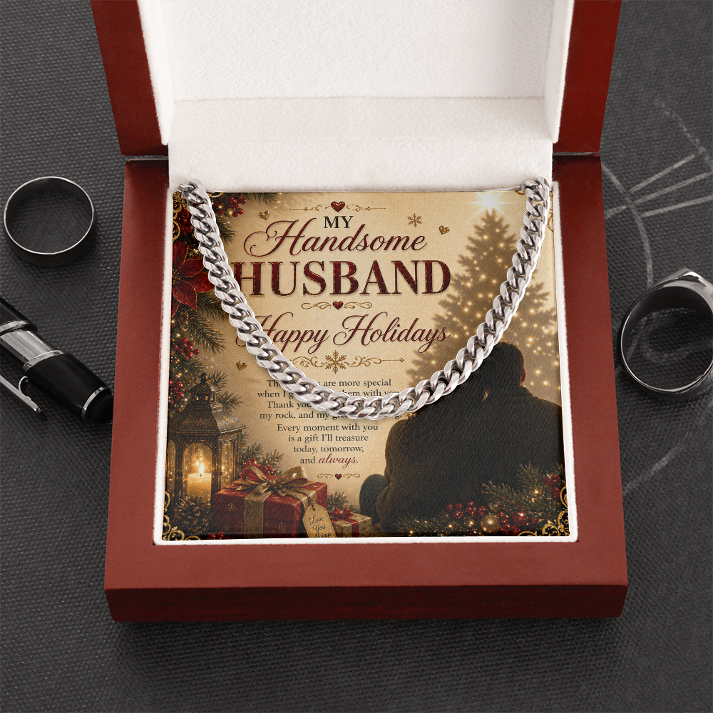 Romantic Holiday Warmth & Elegance For Hubby Gift Set