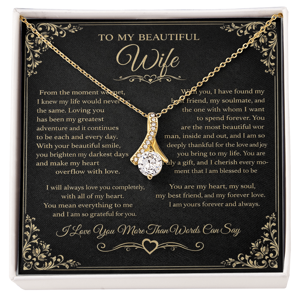 My Heart for You – Alluring Beauty Necklace for Wife