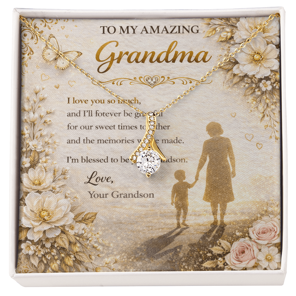 To My Amazing Grandma From Grand Son Gift Set