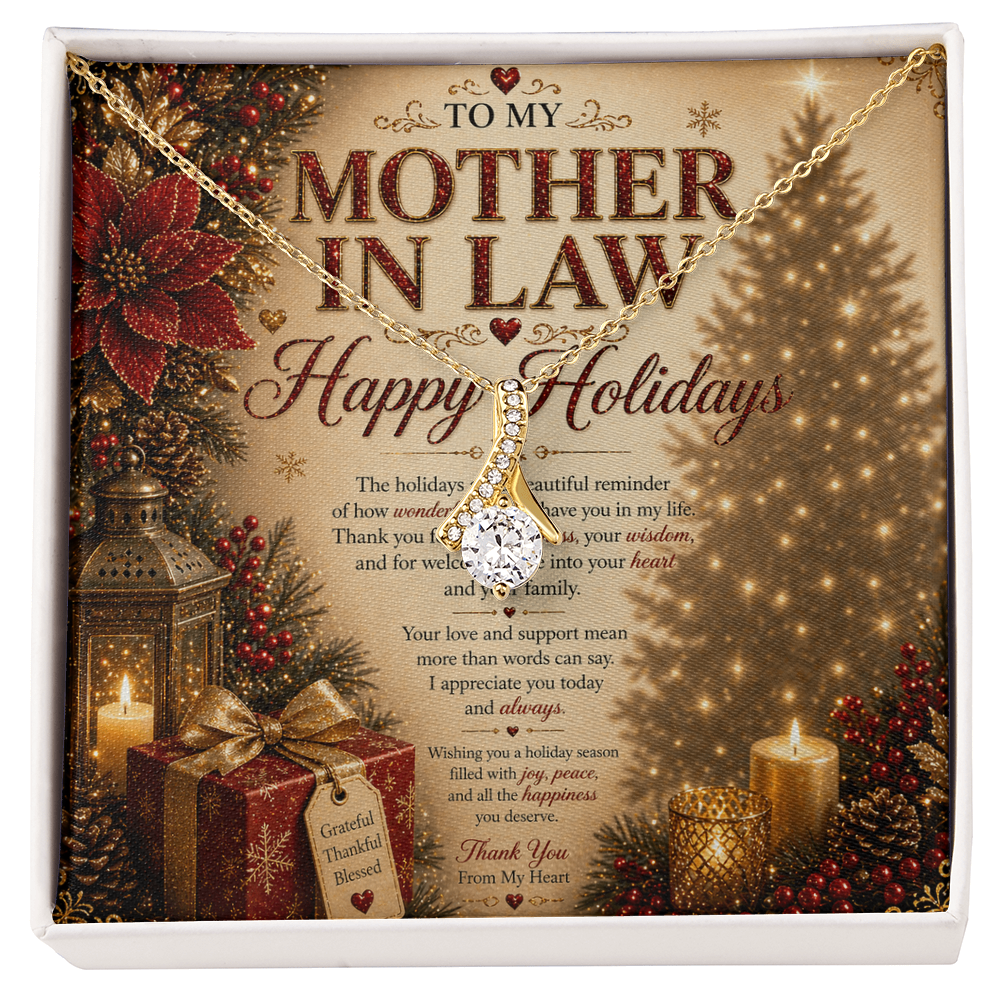 Wonderful Holidays Greetings To My Mother-In-Law Gift Set