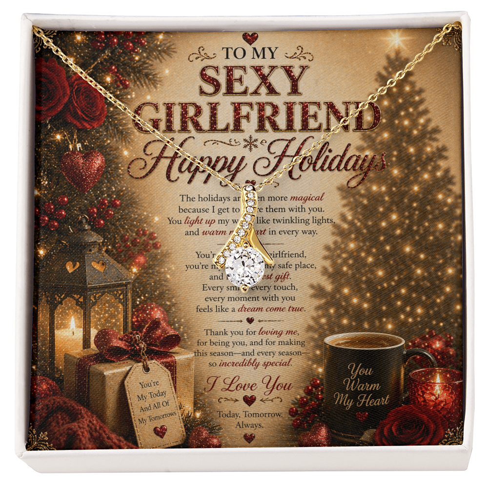 Luxurious & Romantic Holidays Love card For My Girlfriend Gift Set