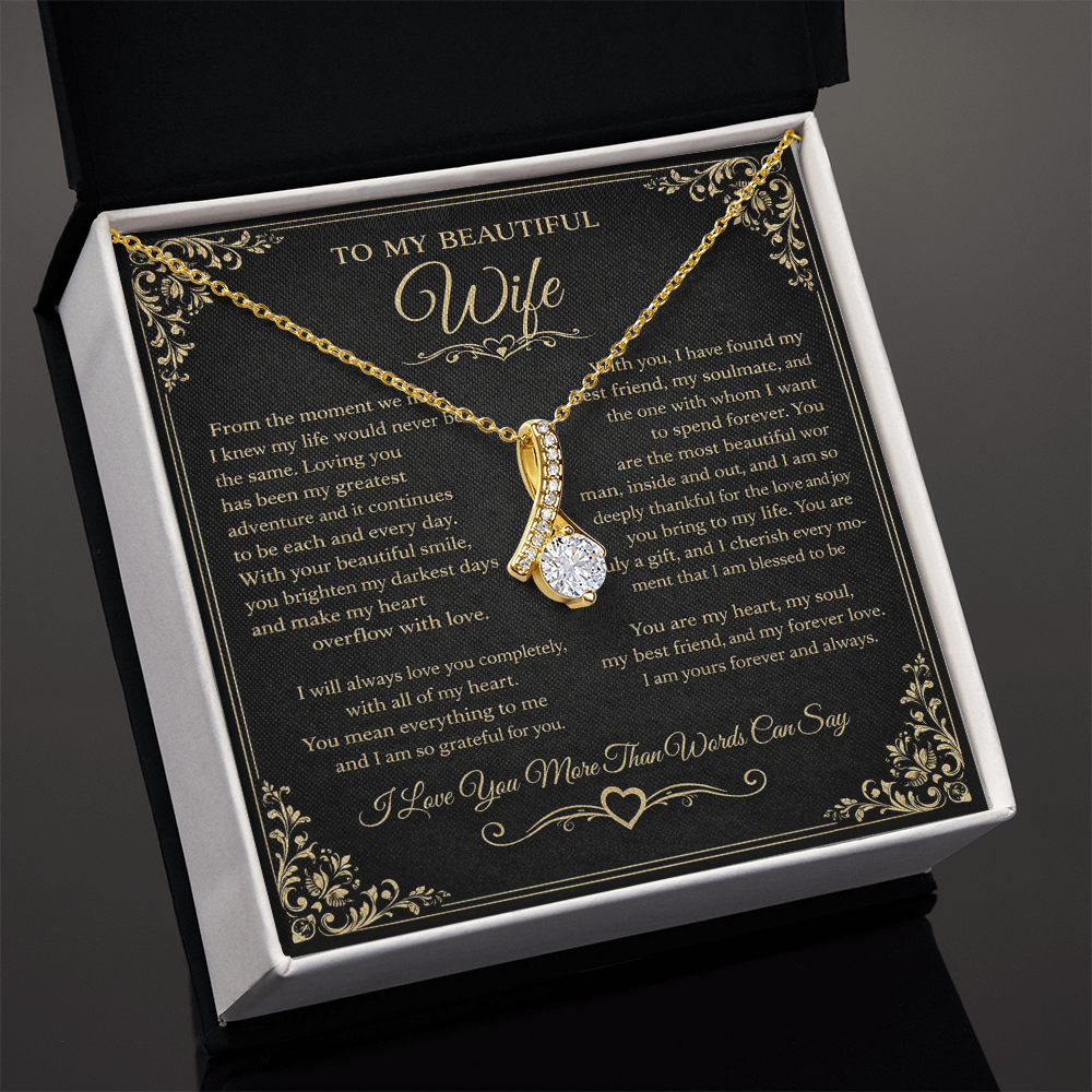 My Heart for You – Alluring Beauty Necklace for Wife