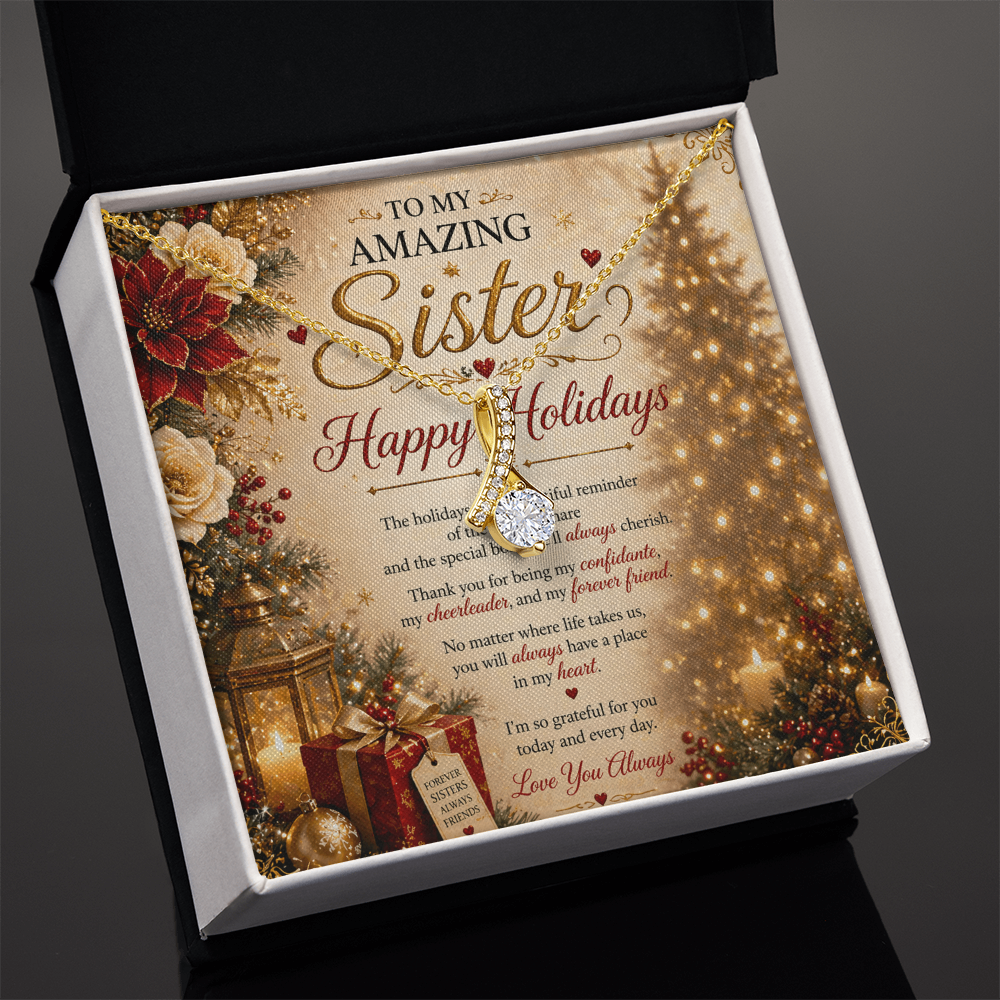 Amazing Holiday Greetings For My Sister Gift Set
