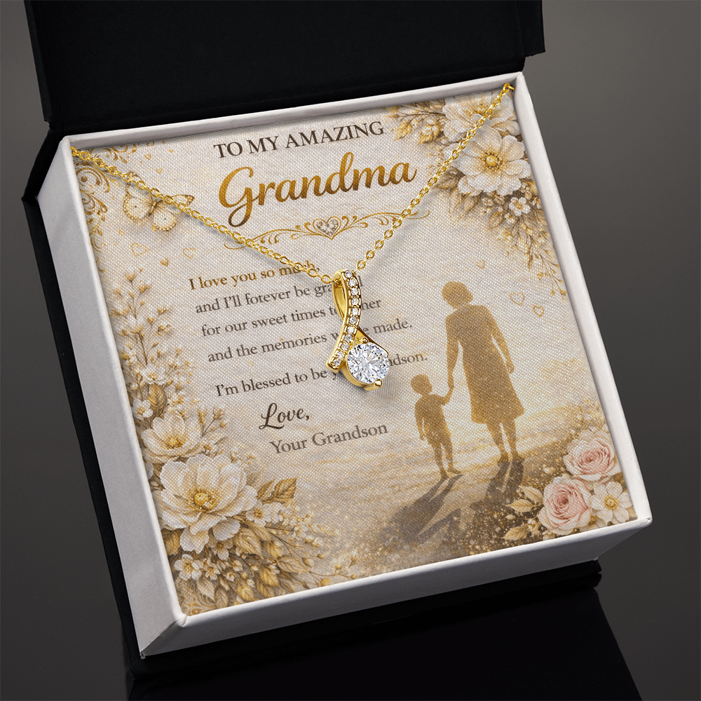 To My Amazing Grandma From Grand Son Gift Set