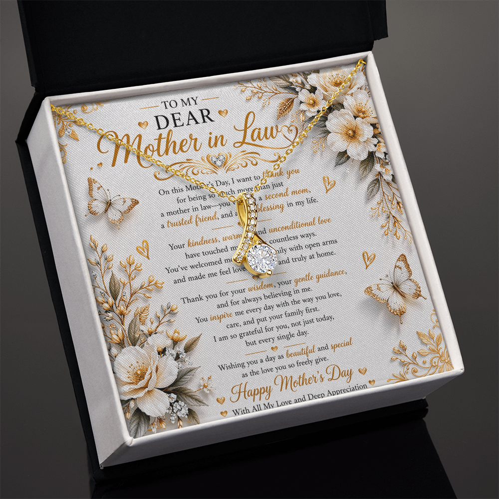 Charming & Beautiful Mother's Day Wishes Card Gift Set