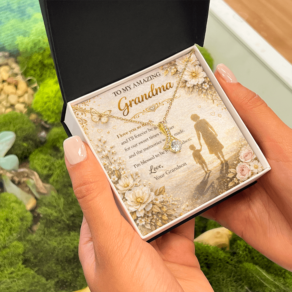 To My Amazing Grandma From Grand Son Gift Set