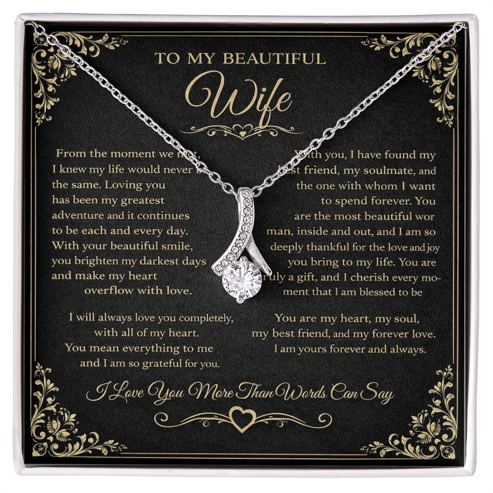 My Heart for You – Alluring Beauty Necklace for Wife