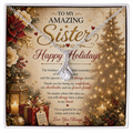 Amazing Holiday Greetings For My Sister Gift Set