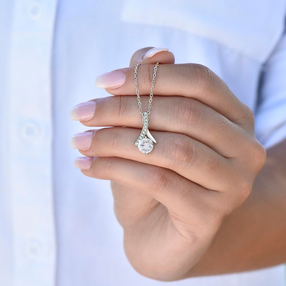 For My Beautiful Wife Graduation Necklace Gift Set