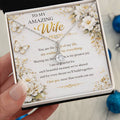 My True Amazing Wife Necklace Gift Set