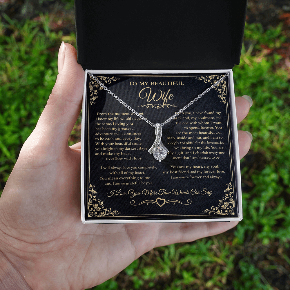 My Heart for You – Alluring Beauty Necklace for Wife