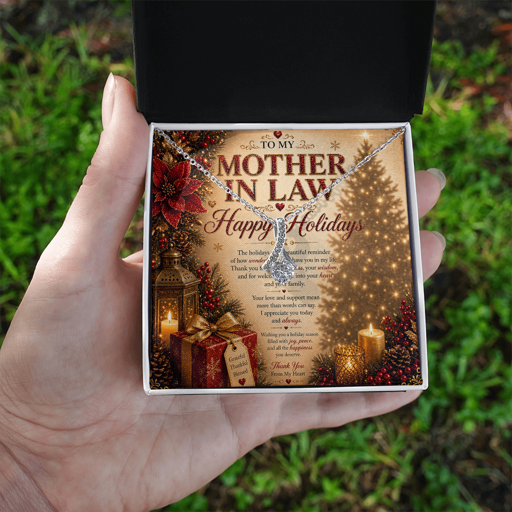 Wonderful Holidays Greetings To My Mother-In-Law Gift Set
