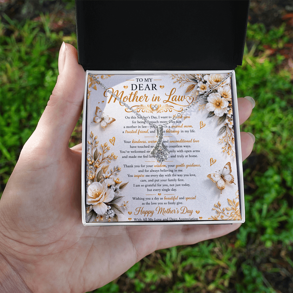 Charming & Beautiful Mother's Day Wishes Card Gift Set