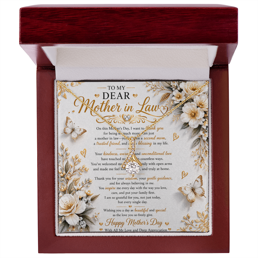 Charming & Beautiful Mother's Day Wishes Card Gift Set