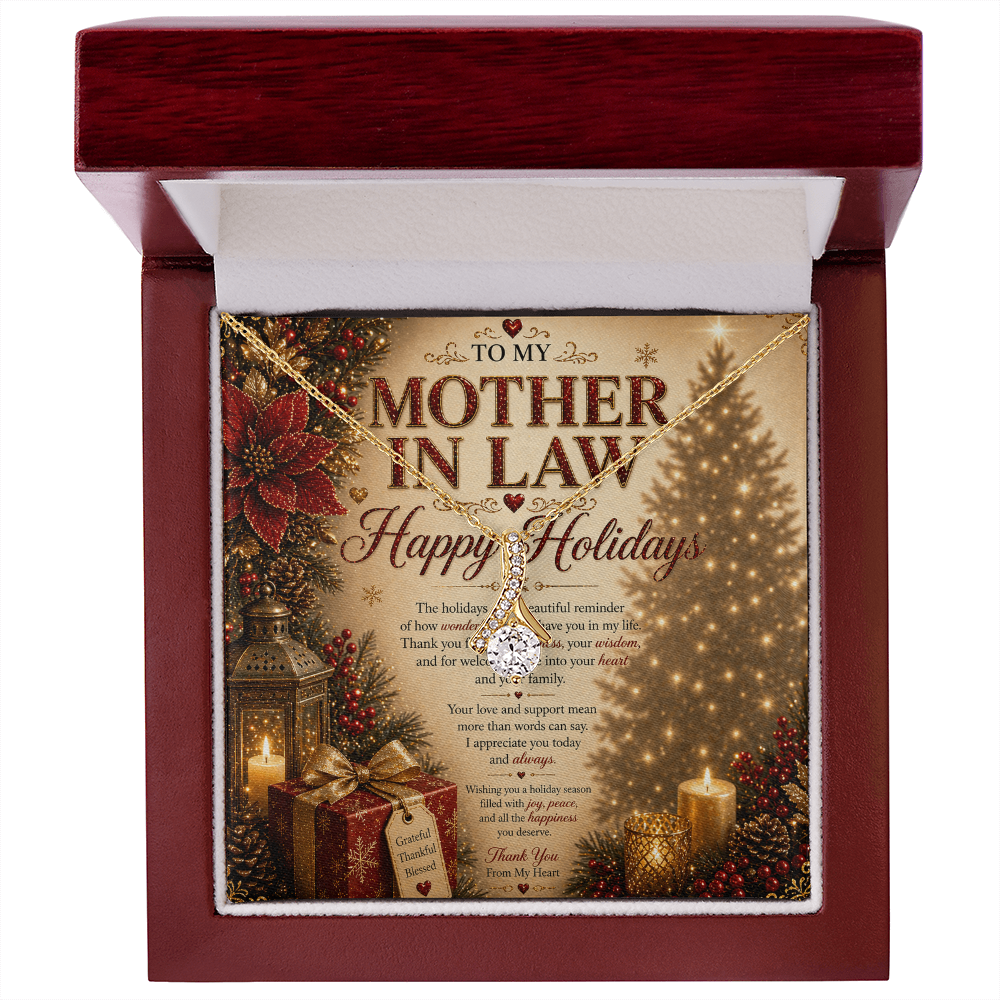 Wonderful Holidays Greetings To My Mother-In-Law Gift Set
