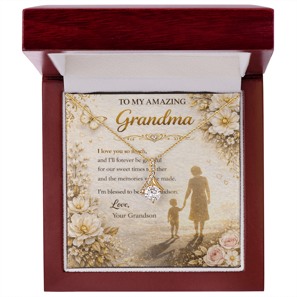 To My Amazing Grandma From Grand Son Gift Set