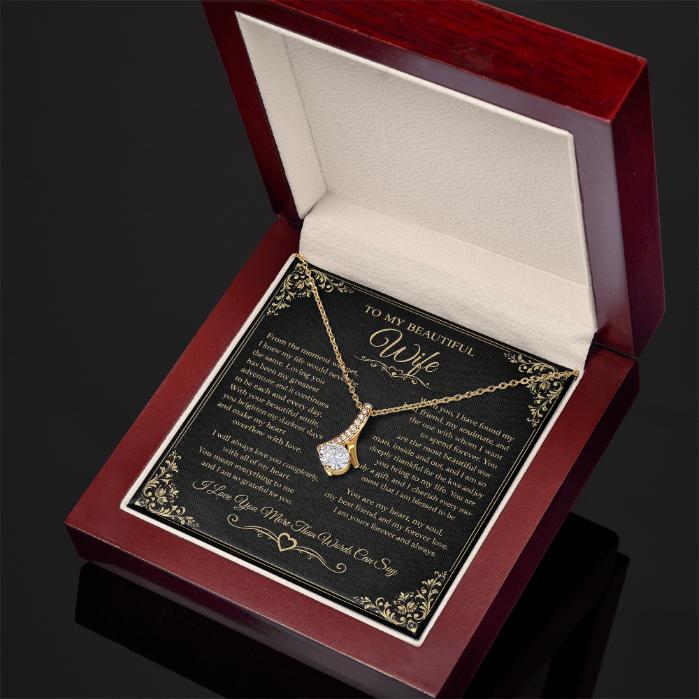 My Heart for You – Alluring Beauty Necklace for Wife