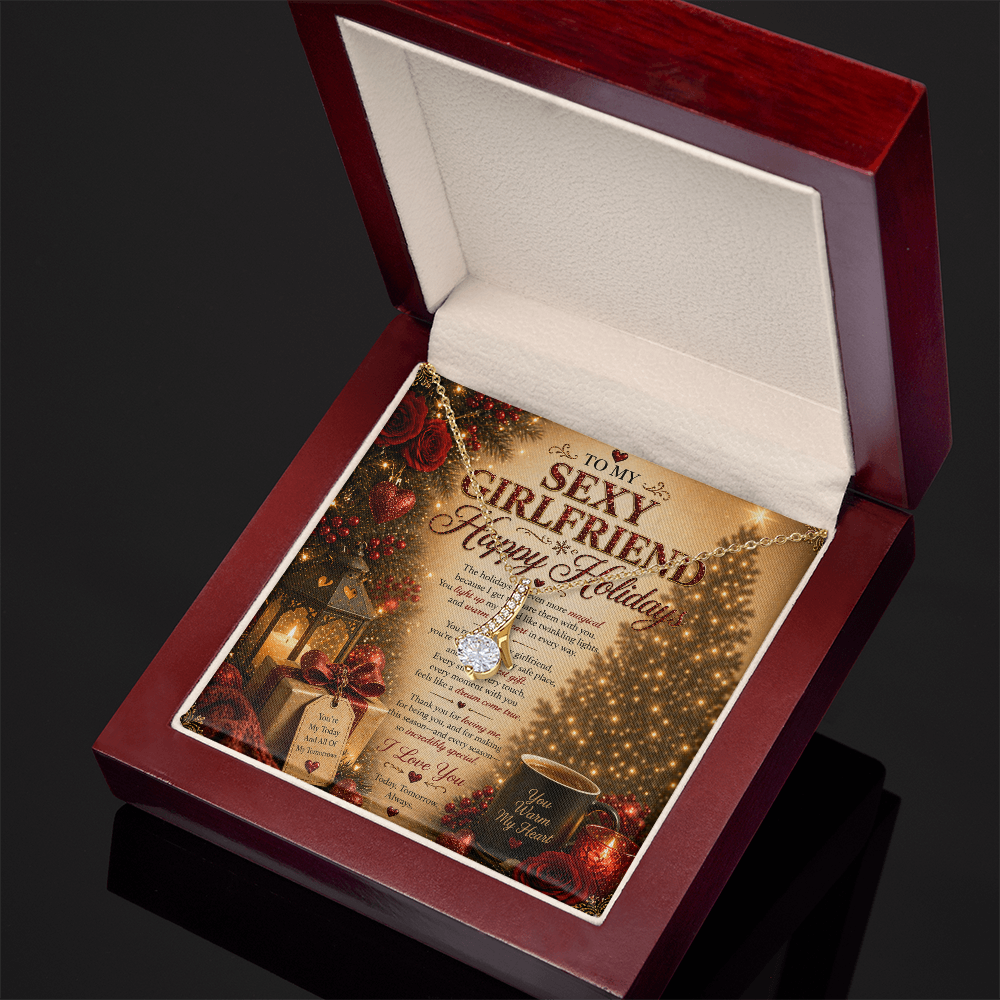 Luxurious & Romantic Holidays Love card For My Girlfriend Gift Set