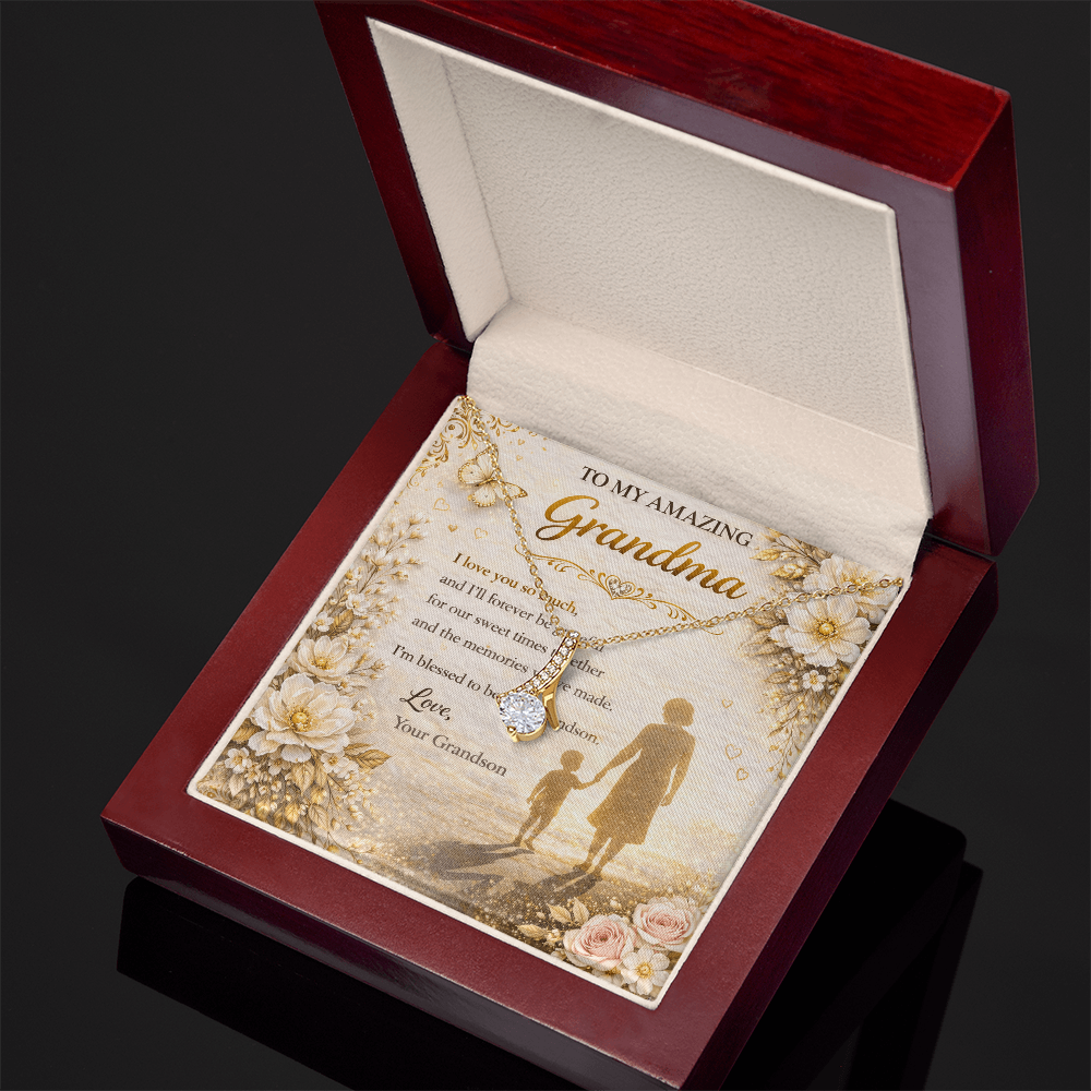 To My Amazing Grandma From Grand Son Gift Set
