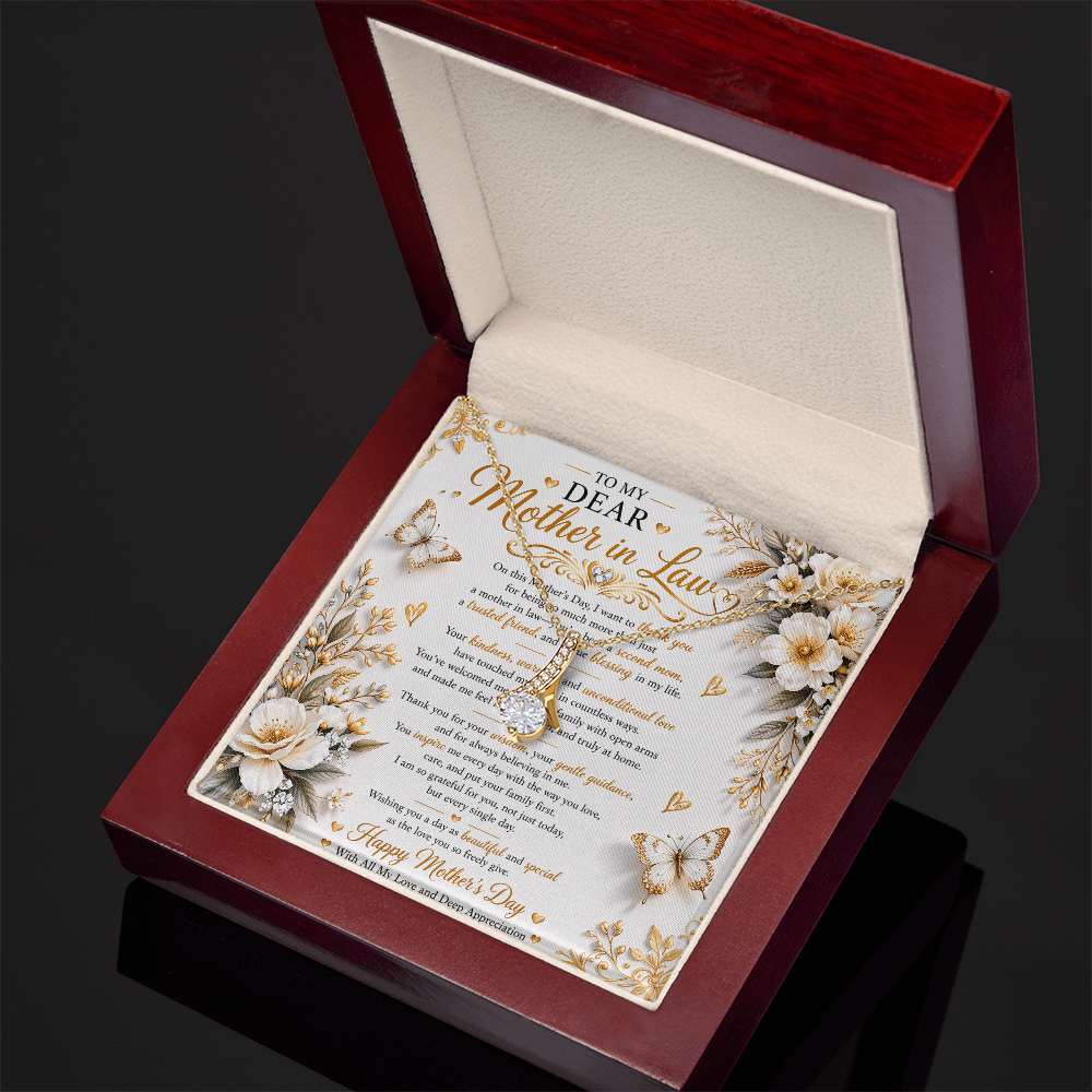 Charming & Beautiful Mother's Day Wishes Card Gift Set
