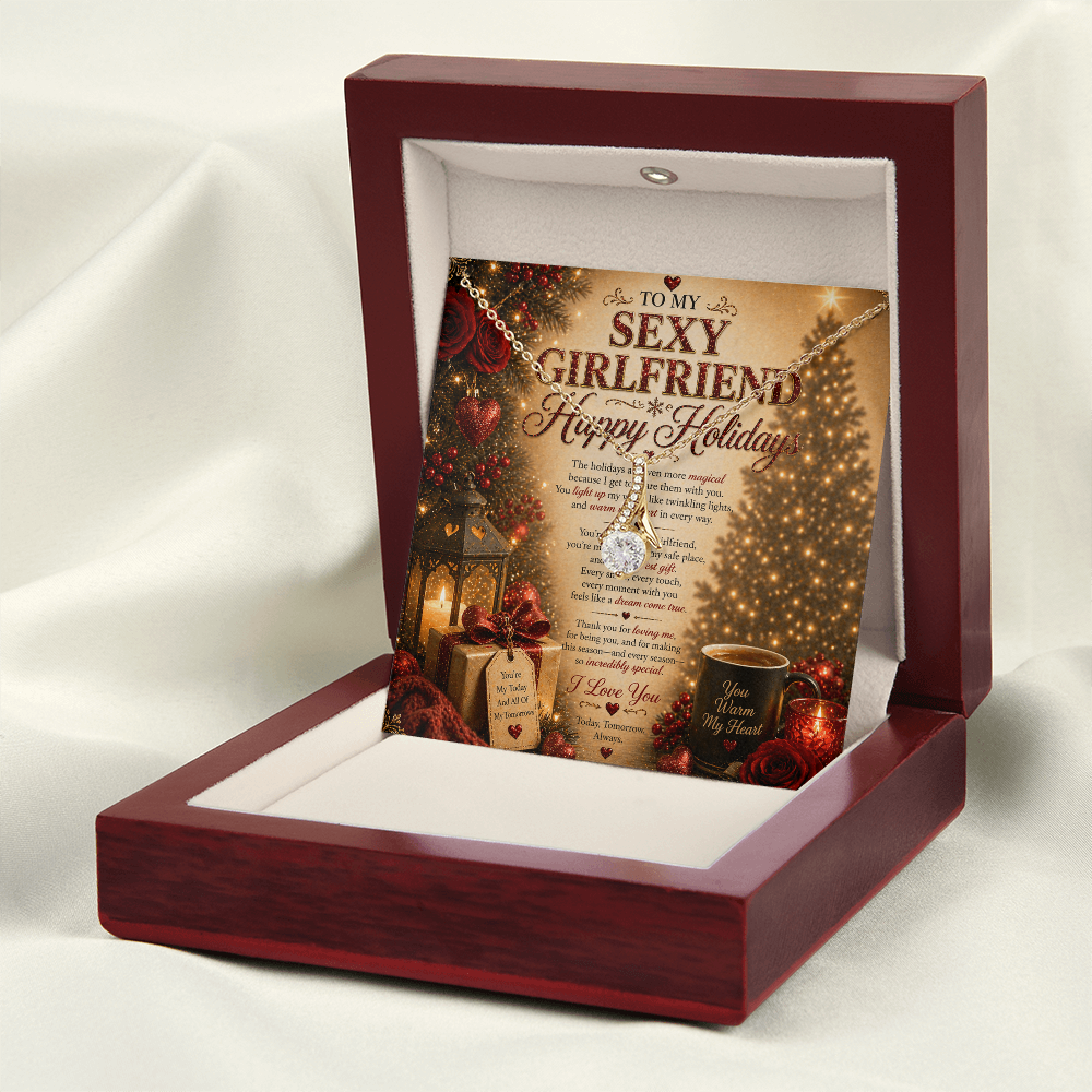 Luxurious & Romantic Holidays Love card For My Girlfriend Gift Set