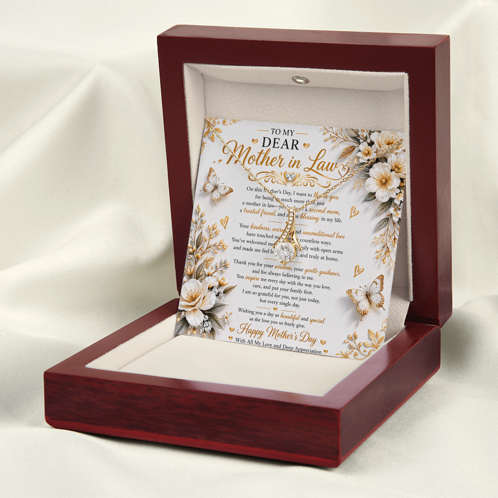 Charming & Beautiful Mother's Day Wishes Card Gift Set