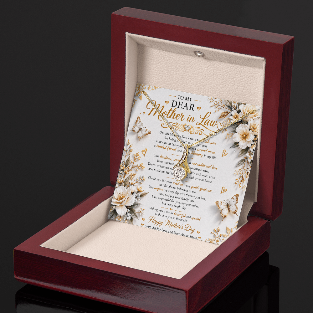 Charming & Beautiful Mother's Day Wishes Card Gift Set