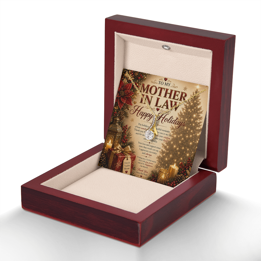 Wonderful Holidays Greetings To My Mother-In-Law Gift Set