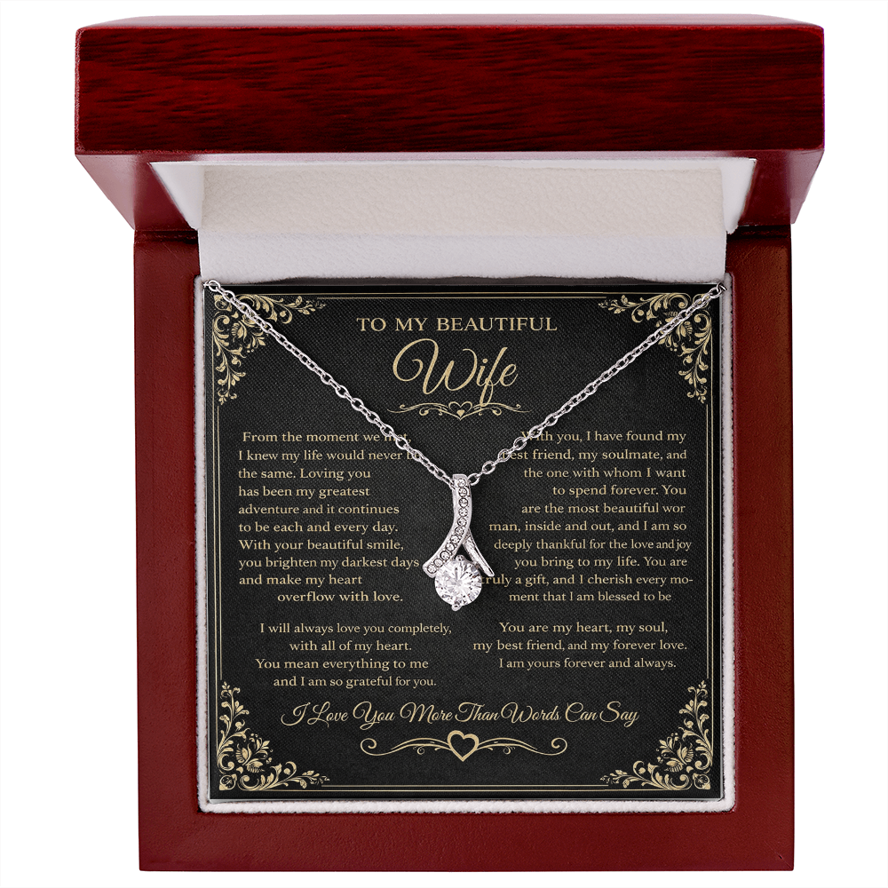 My Heart for You – Alluring Beauty Necklace for Wife