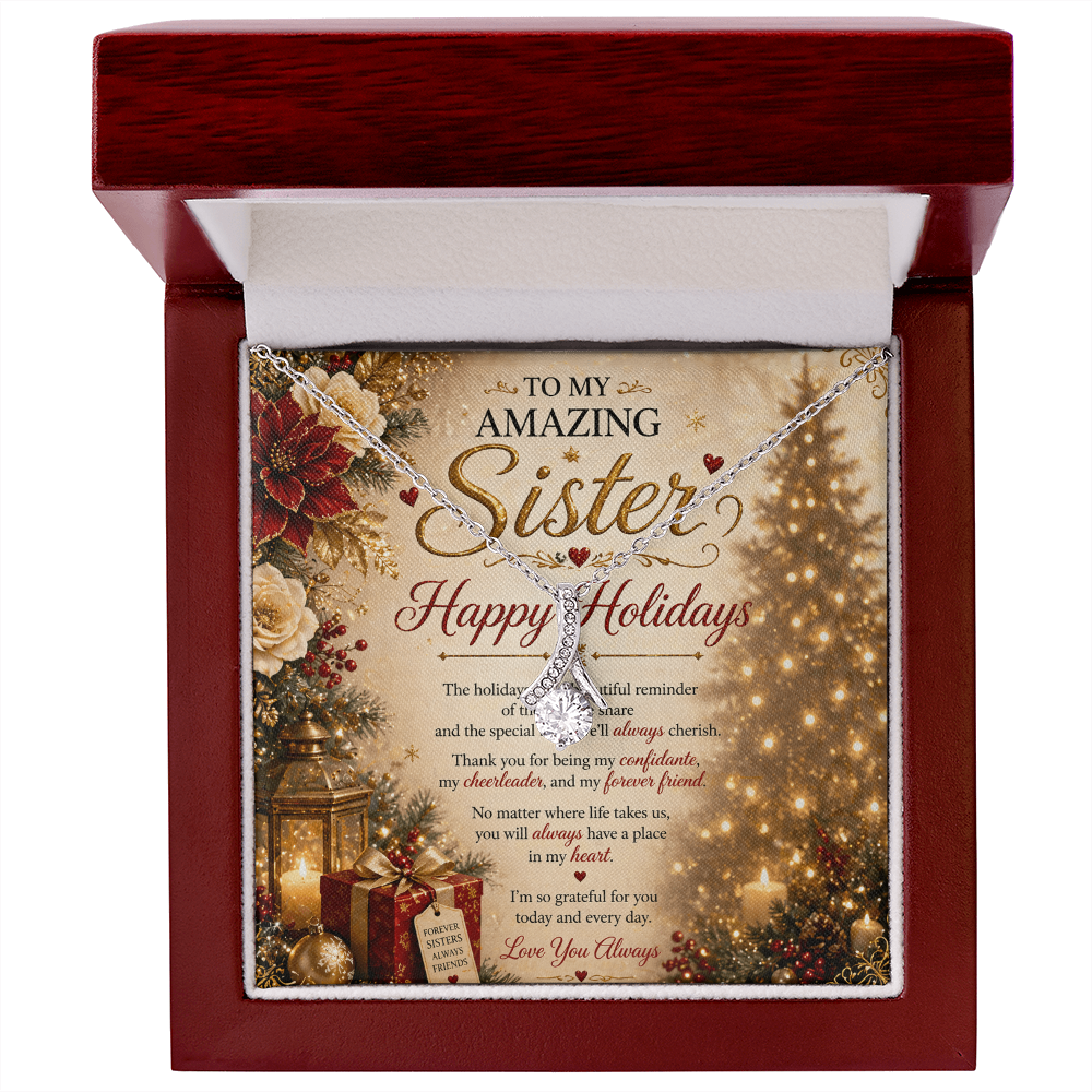 Amazing Holiday Greetings For My Sister Gift Set