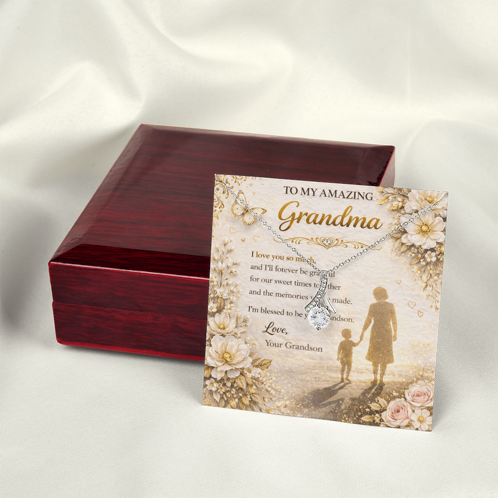 To My Amazing Grandma From Grand Son Gift Set